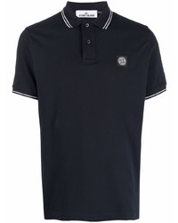 Polo bleu marine Stone Island