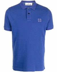 Polo bleu marine Stone Island