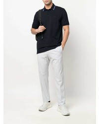 Polo bleu marine Z Zegna