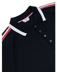 Polo bleu marine Thom Browne