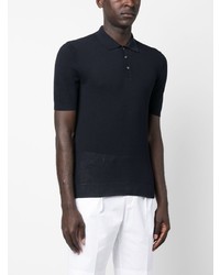 Polo bleu marine Lardini