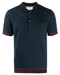 Polo bleu marine Thom Browne