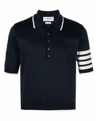 Polo bleu marine Thom Browne