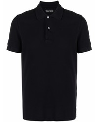 Polo bleu marine Tom Ford