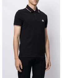 Polo bleu marine Moncler