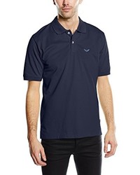 Polo bleu marine Trigema