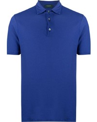 Polo bleu marine Zanone