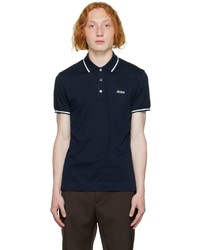 Polo bleu marine Zegna