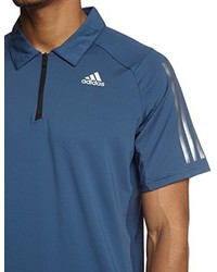 Polo bleu adidas