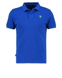 Polo bleu Blauer