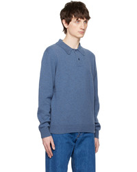 Polo bleu Norse Projects