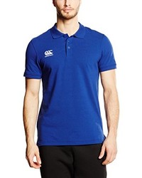 Polo bleu Canterbury