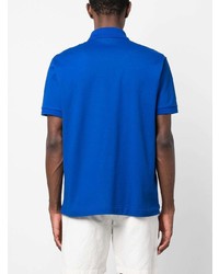 Polo bleu Lacoste