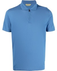 Polo bleu Corneliani