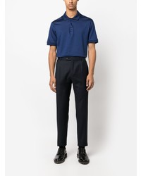 Polo bleu Brioni