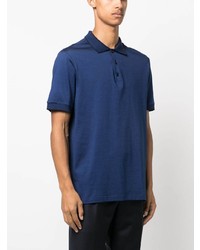 Polo bleu Brioni