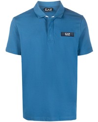 Polo bleu Ea7 Emporio Armani