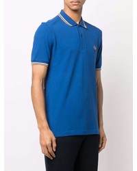 Polo bleu Fred Perry