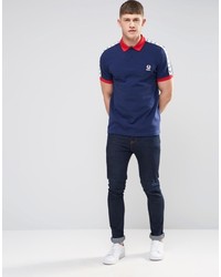 Polo bleu Fred Perry