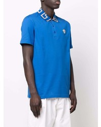 Polo bleu Versace