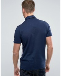 Polo bleu Jack and Jones