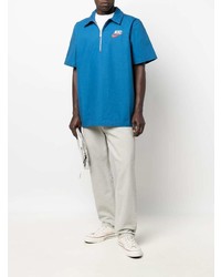 Polo bleu Nike