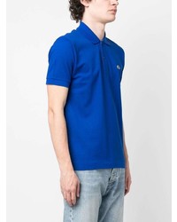 Polo bleu Lacoste