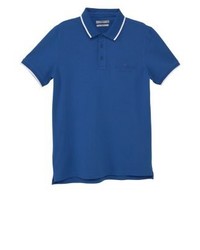 Polo bleu Mango