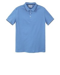 Polo bleu Mango