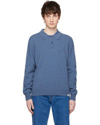 Polo bleu Norse Projects