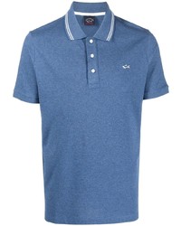 Polo bleu Paul & Shark