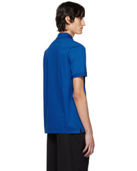 Polo bleu Alexander McQueen