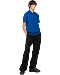 Polo bleu Alexander McQueen