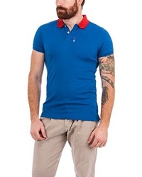 Polo bleu S.HT