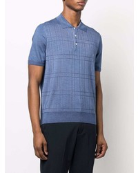 Polo bleu Canali