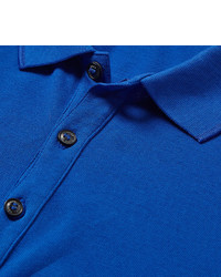 Polo bleu Hugo Boss