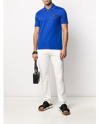 Polo bleu Givenchy