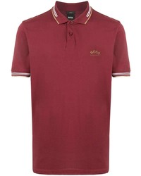 Polo bordeaux BOSS