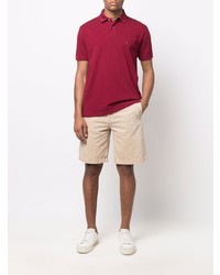 Polo bordeaux Tommy Hilfiger