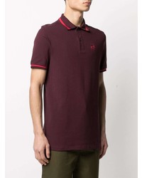 Polo bordeaux Loewe