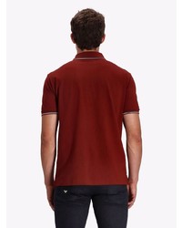 Polo bordeaux Emporio Armani