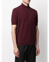 Polo bordeaux Lardini