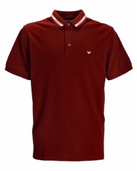 Polo bordeaux Emporio Armani