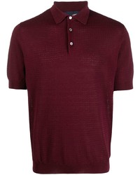 Polo bordeaux Lardini