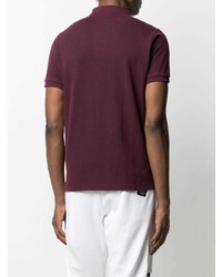 Polo bordeaux Stone Island