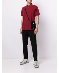 Polo bordeaux Emporio Armani