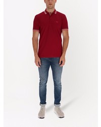 Polo bordeaux BOSS