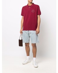 Polo bordeaux Tommy Hilfiger