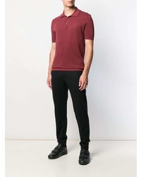 Polo bordeaux Ermenegildo Zegna