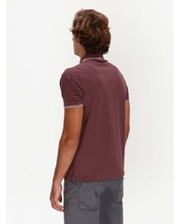 Polo bordeaux Stone Island